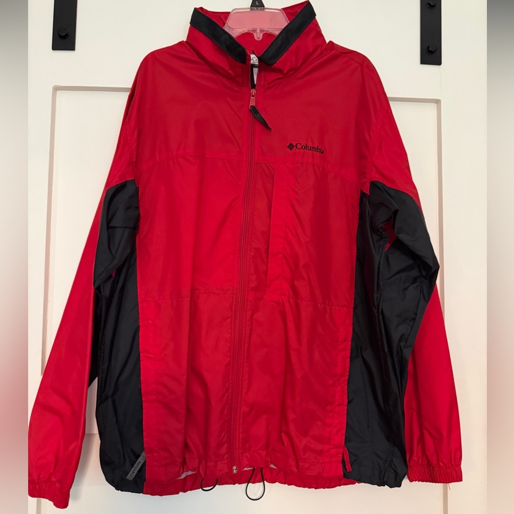 Men’s Columbia rain jacket